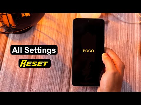 How to Reset Settings in Poco F4 | Poco F4 5g System Settings Reset