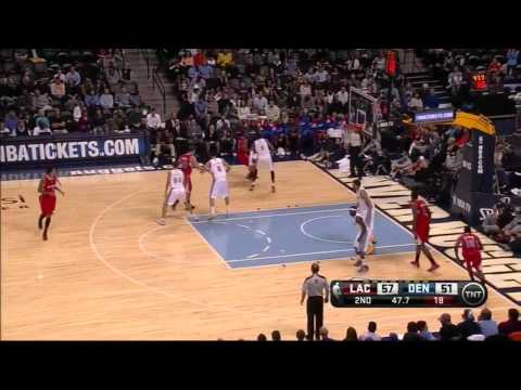 Blake Griffin 25 points (amazing alley oops dunks) vs Denver Nuggets full highlights preseason HD