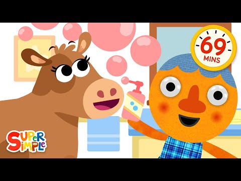 Clara The Cow + More | 1 Hour of Fun with Super Simple Songs!