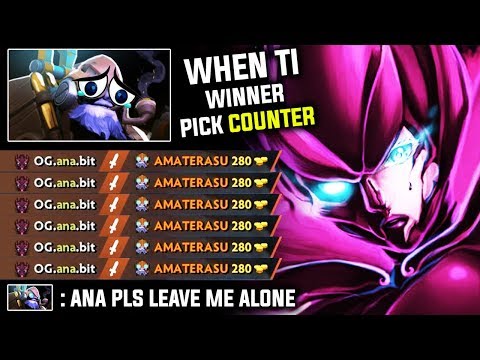 When TI WINNER Pick Counter - Rip Tinker Ana Killing Machine Spectre Dota 2
