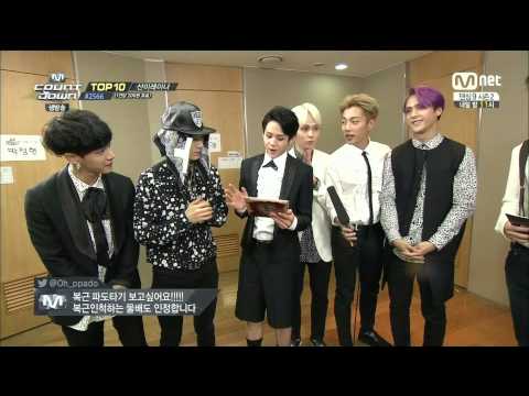 140619 BEAST - Backstage Interview @M! CountDown
