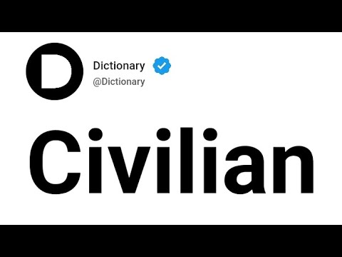 Civilian Meaning In English
