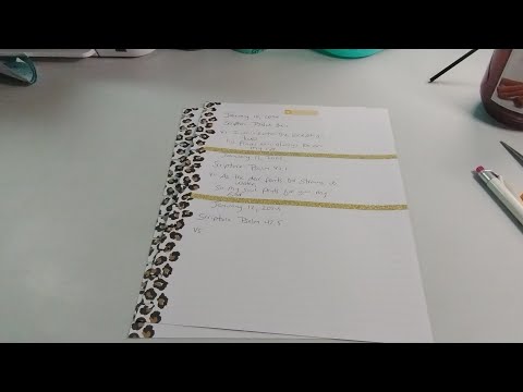 January 11, 2024 | Scripture Writing Plan |  31 Verses To Pray | Psalms 42:1 #scripturewriting