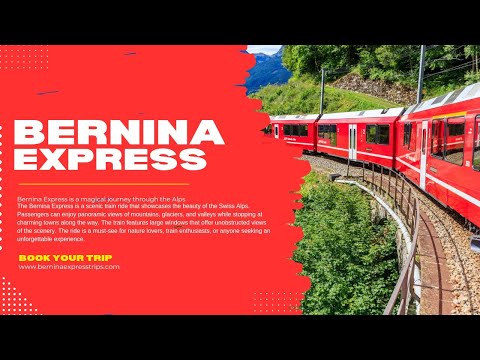 🇨🇭 Bernina Express | A magical journey through the Alps ✨