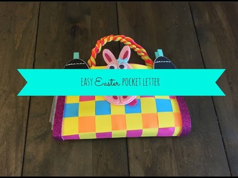 Easy Easter Pocket letter Video