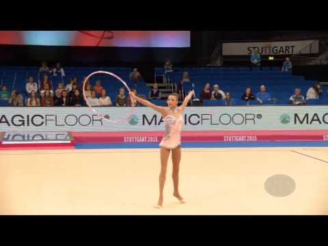 MAZUR Viktoriia (UKR) – 2015 Rhythmic Worlds, Stuttgart (GER), Qualifications Hoop