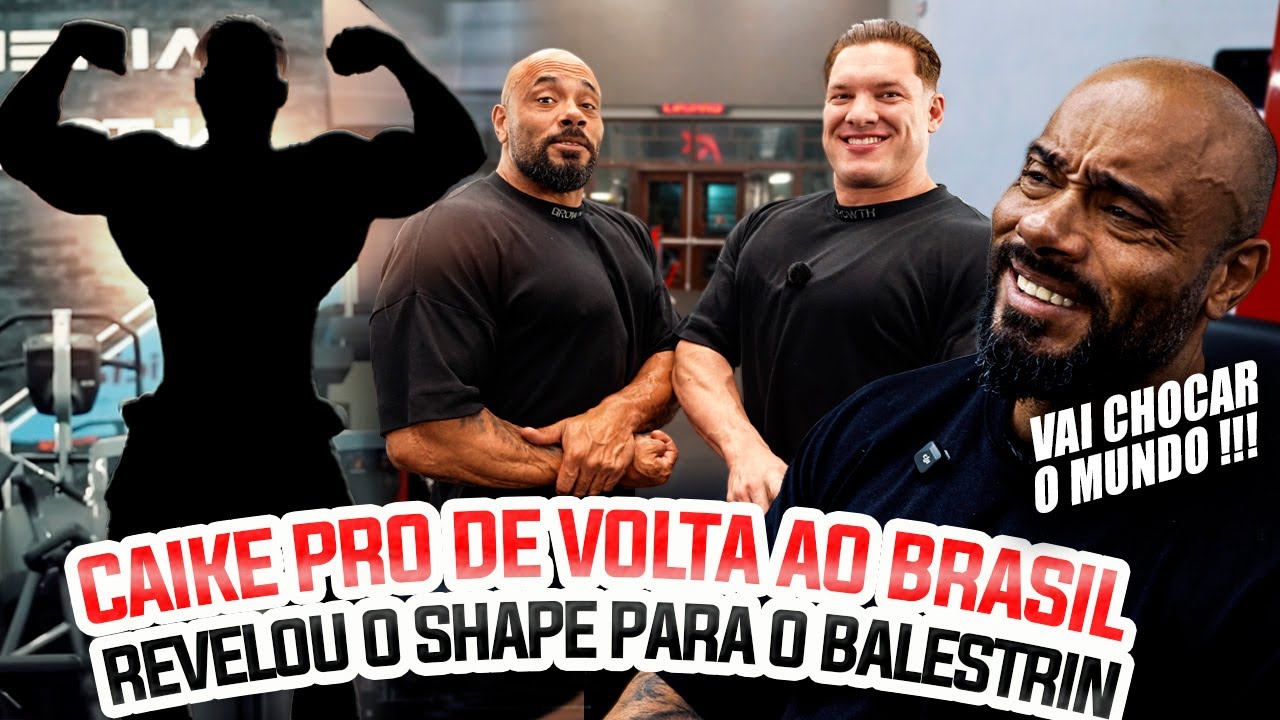 CAIKE PRO ESTÁ DE VOLTA AO BRASIL - REVELOU O SHAPE PARA O JULIO BALESTRIN !!!