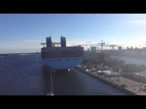 Worlds largest container ship , Your move Liebherr .