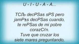 15985 Onda Vaselina - El Doctor Brujo Lyrics