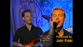 Boyzone - Ronan Keating - Life Is A Rollercoaster live on This Morning
