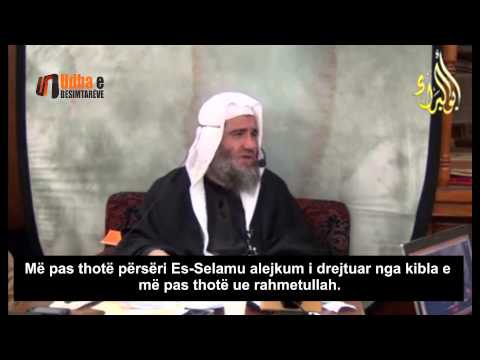 Cfare duhet te thote namaz falesi pas namazit nafile?