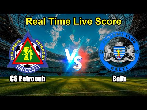 CS Petrocub vs Balti Live Score - Moldova Cup
