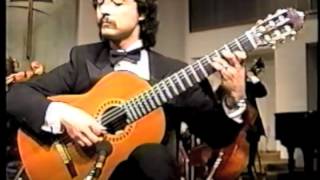 J.S. Bach Concerto in E major performed by Fred Benedetti (guitar) Mvt 1