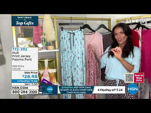 HUE Print Jersey Pajama Pant