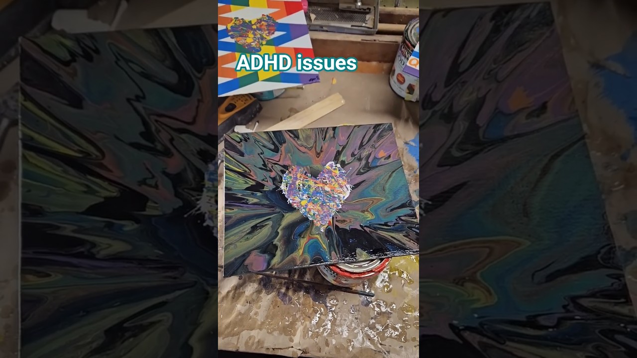 ADHD art dilemma #adhd #art