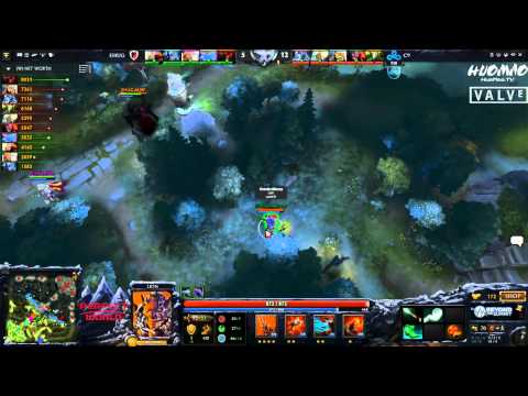 Cloud 9 vs eHug - Game 2 (Dota 2 Asia Championships - America Qualifier) - LD & Merlini