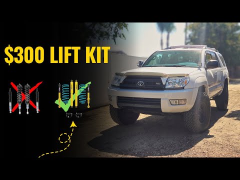 This Cheap 4runner Lift Blew My Bilsteins out of the Water!