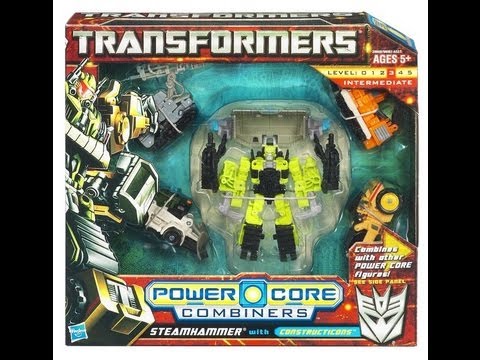 Power Core Combiners: Steamhammer with Constructicons