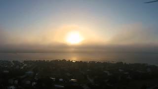 preview picture of video 'Phantom captures sunrise over the clouds @ Ten Thousand Islands | Chokoloskee Island Park and Marina'