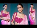 Sanya Malhotra Latest Hot Saree Images Collections 2024 Actresses Hot Vertical Close Up Video