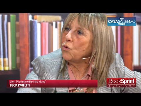 Lucia Paoletti da Casa Sanremo 2020 - BookSprint Edizioni