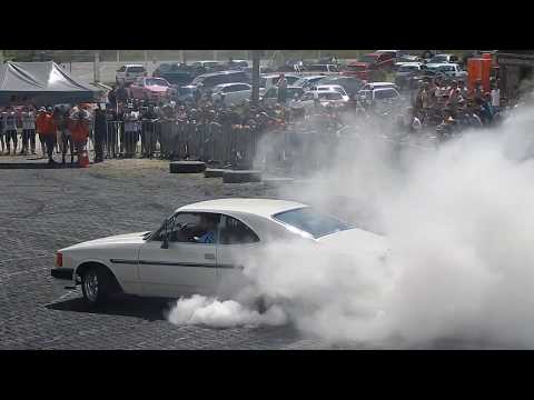 BURNOUT INSANO!!! Opala 6 cilindros