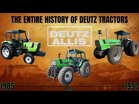 Deutz Tractor History Part 4: The Deutz-Allis Era (1985-1990)