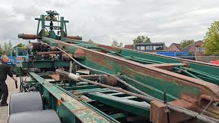 Semirimorchio portacontainer Van Hool 3C0015 3-Axles ROR - LiftAs - SteilLader - Cable system 30T - Ti | Immagine 4 - Autoline