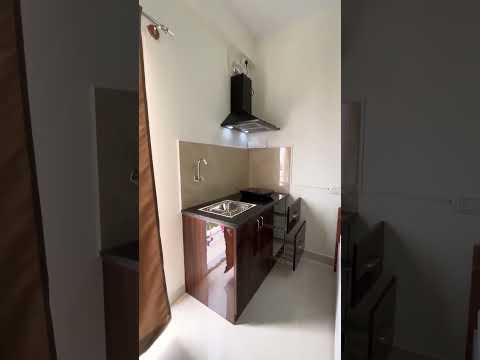 Video thumbnail for A102: Fully Furnished A/C Studio Flat for rent in Mahadevpura | Kots Droit