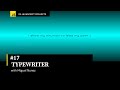 #17 of 25 Beginner Projects -  HTML, CSS, & JavaScript - Quotes API Typewriter ( Responsive Design )