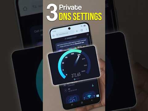 Top 3 Private DNS Settings to SUPERCHARGE Your Internet Speed in 2025