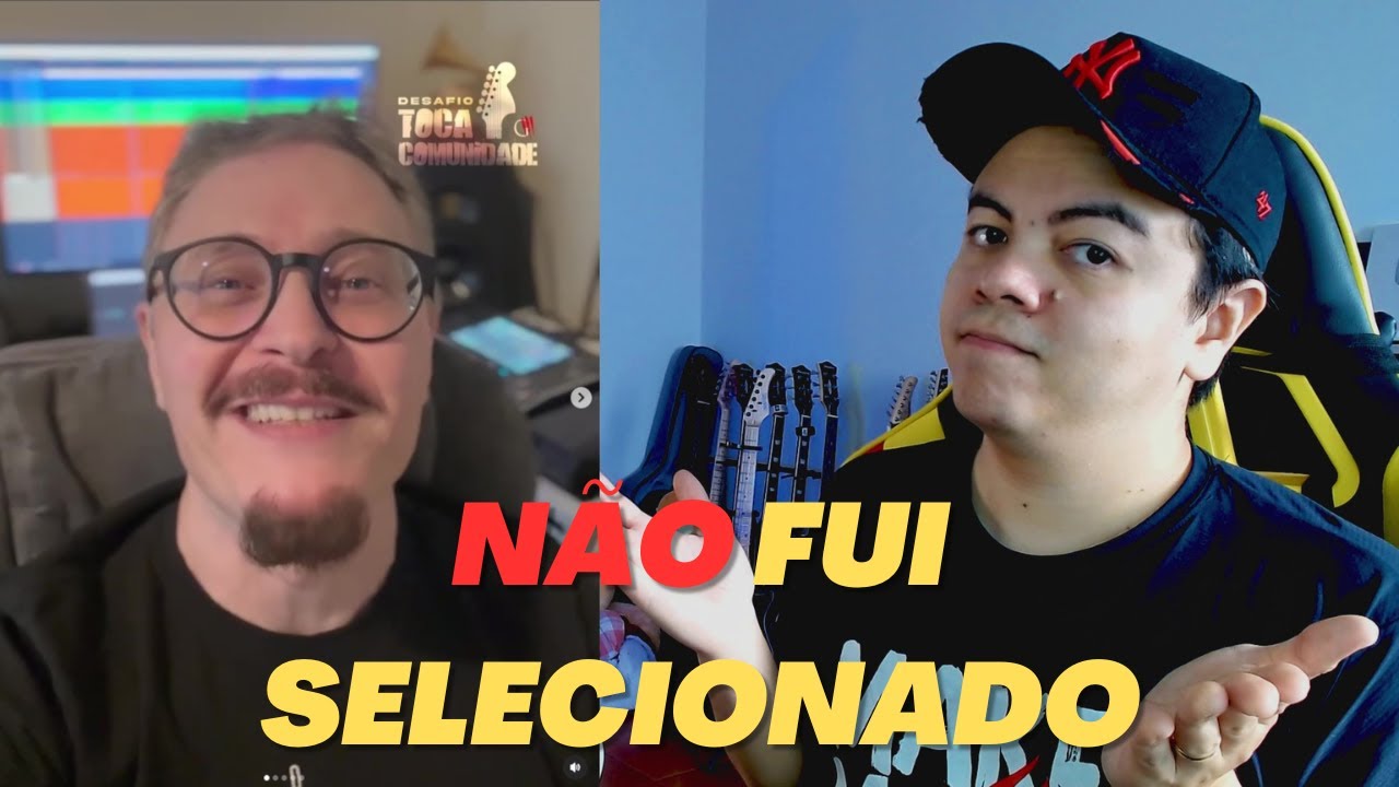 PORQUE NÃO FUI SELECIONADO NO CONCURSO DO OFICINA G3!