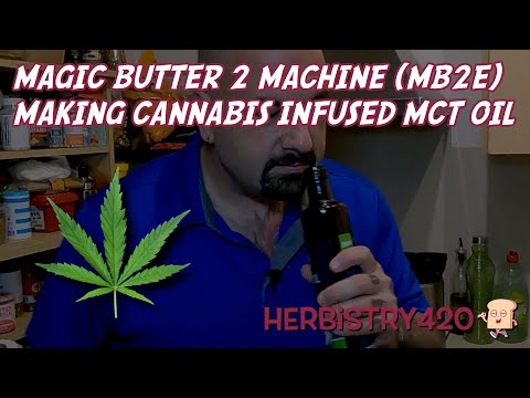 Cannabis Infused MCT Oil Magical Butter Machine — 3 Steps