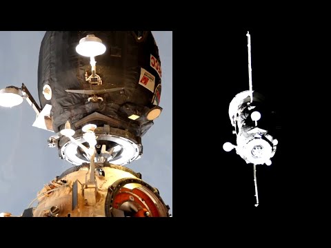 Progress MS-17 undocking and departure
