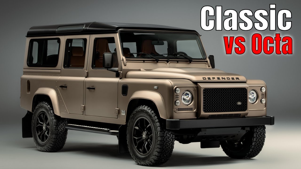 Land Rover Classic Defender V8 Meets Octa The Ultimate Matching Pair
