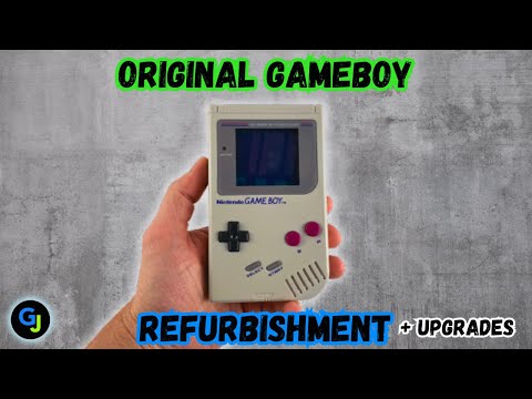 How To Make Your Original DMG Gameboy Handheld Like New With Just A Few Modifications