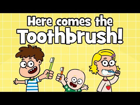 Brush Your Teeth Song – Here Comes The Toothbrush | Tooth Monster Hacky Smacky | Healthy Habits