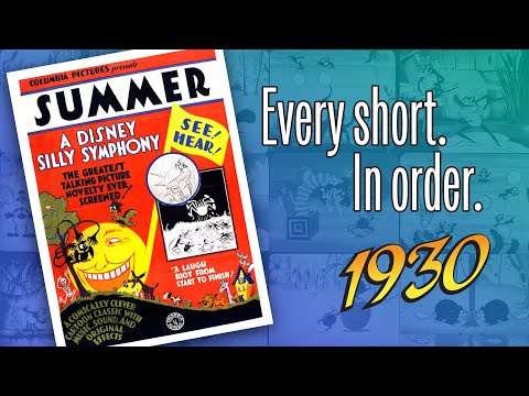 Every 1930 Disney Silly Symphony in Order | Chronological Compilation