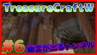 【マインクラフト】#6　整備されてそうでされてない幽霊トンネル【配布マップ】