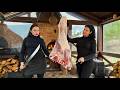 No Rush Just Fire And Meat A Real Meal In The Countryside