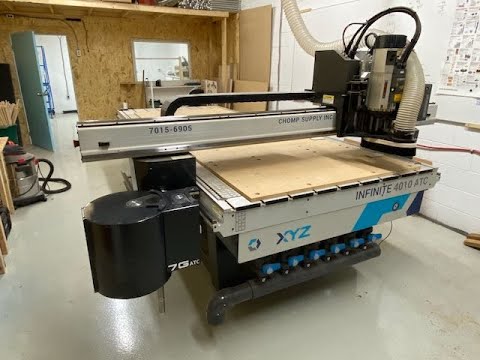 AXYZ CNC Router – Model: 4010. Year 2019 with ATC
