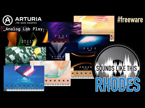 Arturia Analog Lab Play RHODES | Sounds Like This