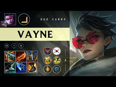 Vayne ADC vs Singed - KR Grandmaster Patch 25.24