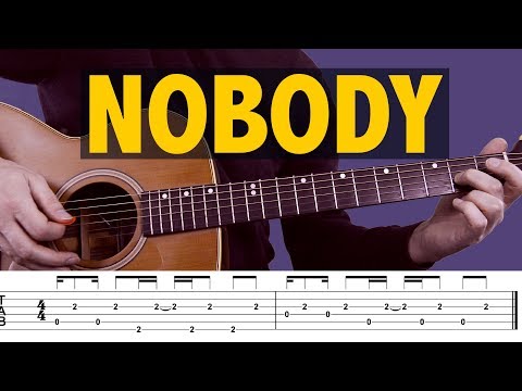 James Arthur & Martin Jensen - Nobody // Guitar Lesson (EASY + TAB)