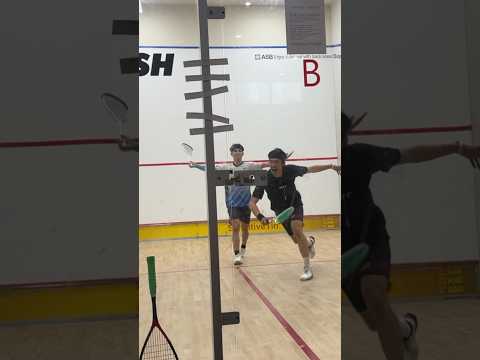 현역 프로 스쿼시선수 시범게임 #스쿼시 #테니스 #squash