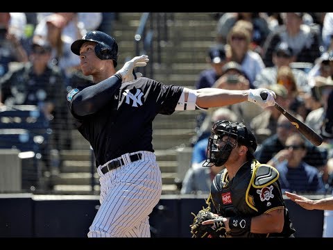 Yankees’ Aaron Judge homers in Grapefruit League game