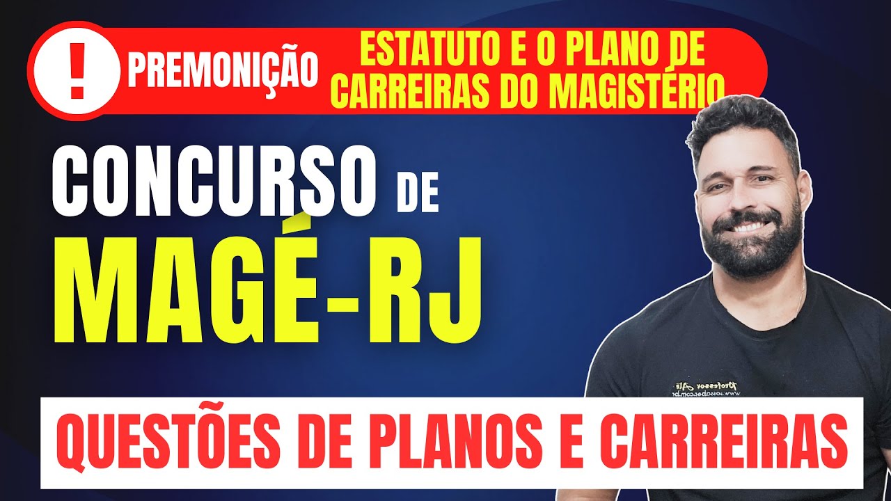 MAJOR STATUTE ISSUES AND PLANS AND CAREERS OF THE TEACHING STAFF OF MAGÉ-RJ | LEGISLATION OF MAGÉ...
