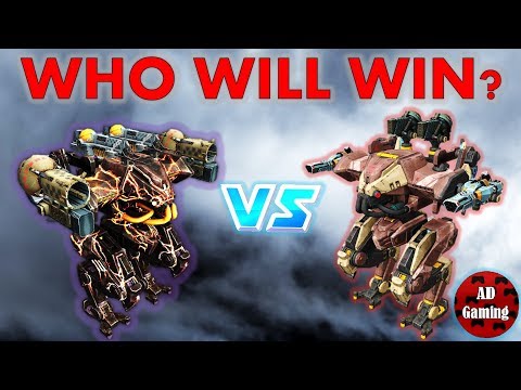 War Robots - Ares (Storm, Gust) VS Ares (Taran, Magnum)
