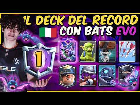 TORNO 1° in ITALIA 🇮🇹 col DECK del RECORD Dopo 3 Anni 🥹 *Nuovi PIPISTRELLI EVO*