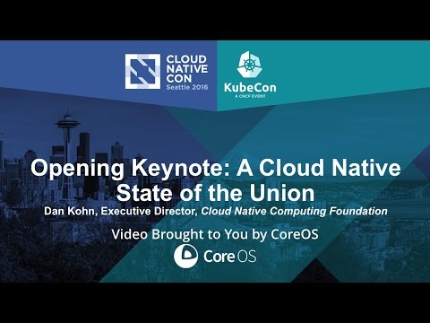 Opening Keynote: A Cloud Native State of the Union by Dan Kohn
